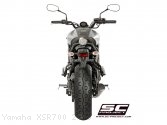 Conic "70s Style" Exhaust by SC-Project Yamaha / XSR700 / 2018