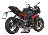 Conic Exhaust by SC-Project Triumph / Street Triple RX / 2016
