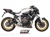 S1 Exhaust by SC-Project Yamaha / MT-07 / 2017