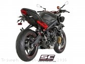 Conic Exhaust by SC-Project Triumph / Street Triple / 2016