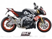 Oval Exhaust by SC-Project Aprilia / Tuono V4 1100 RR / 2015