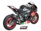 Race Oval Exhaust by SC-Project Aprilia / RSV4 RR / 2015