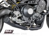 Conic "70s Style" Exhaust by SC-Project Yamaha / XSR900 / 2016