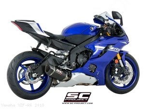 SC1-R Exhaust by SC-Project Yamaha / YZF-R6 / 2018