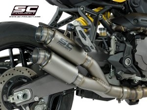 GP70-R Exhaust by SC-Project Ducati / Monster 1200R / 2018