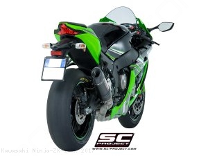 Race Oval Exhaust by SC-Project Kawasaki / Ninja ZX-10RR / 2017