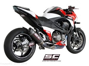 Oval Full System Exhaust by SC-Project Kawasaki / Z800 / 2014