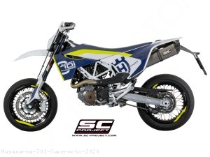 Oval Exhaust by SC-Project Husqvarna / 701 Supermoto / 2020