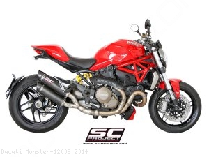 Dual GP-Tech Exhaust by SC-Project Ducati / Monster 1200S / 2014