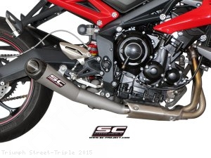 Conic Exhaust by SC-Project Triumph / Street Triple / 2015