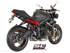 CR-T Exhaust by SC-Project Triumph / Street Triple R / 2014
