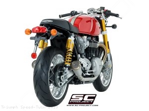 Conic "70s Style" Exhaust by SC-Project Triumph / Speed Twin / 2019