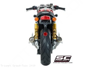 Conic "70s Style" Exhaust by SC-Project Triumph / Speed Twin / 2019