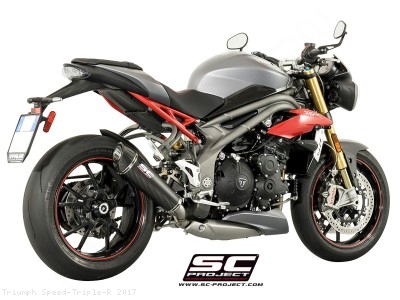 Conic Exhaust by SC-Project Triumph / Speed Triple R / 2017