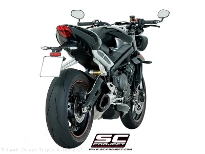 SC1-R Exhaust by SC-Project Triumph / Street Triple R 765 / 2017
