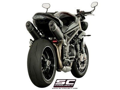 Oval High Mount Exhaust by SC-Project
