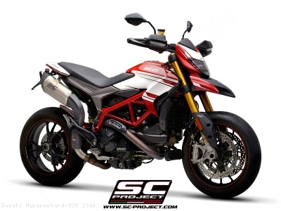 SC1-R Exhaust by SC-Project Ducati / Hypermotard 939 / 2016