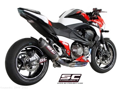 Oval Full System Exhaust by SC-Project Kawasaki / Z800 / 2013