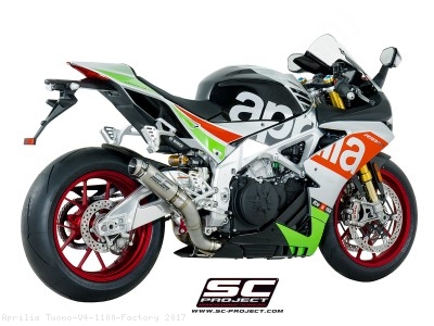 GP70-R Exhaust by SC-Project Aprilia / Tuono V4 1100 Factory / 2017