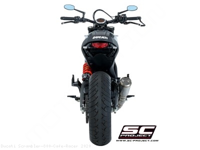 Conic Exhaust by SC-Project Ducati / Scrambler 800 Cafe Racer / 2020